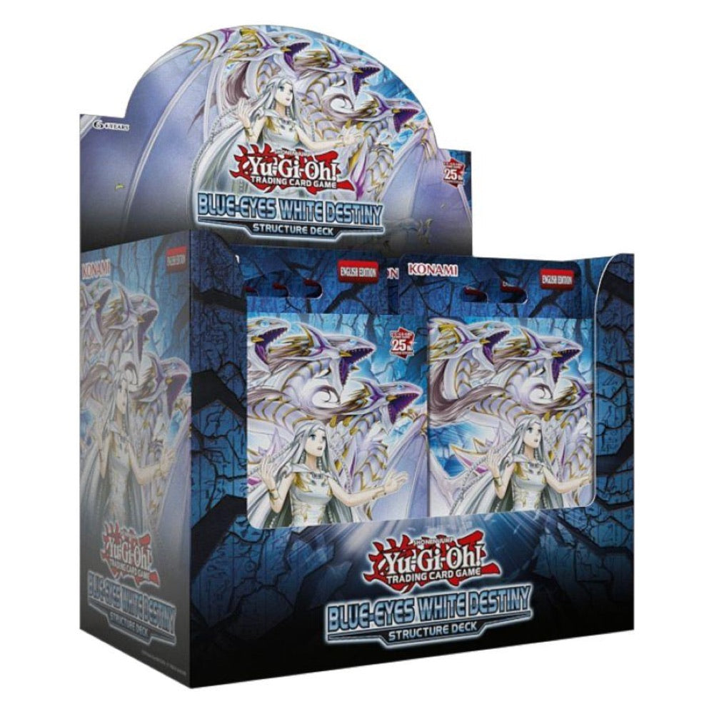 Yu-Gi-Oh! – Blue Eyes White Destiny Structure Decks Reprint (Display of 8)