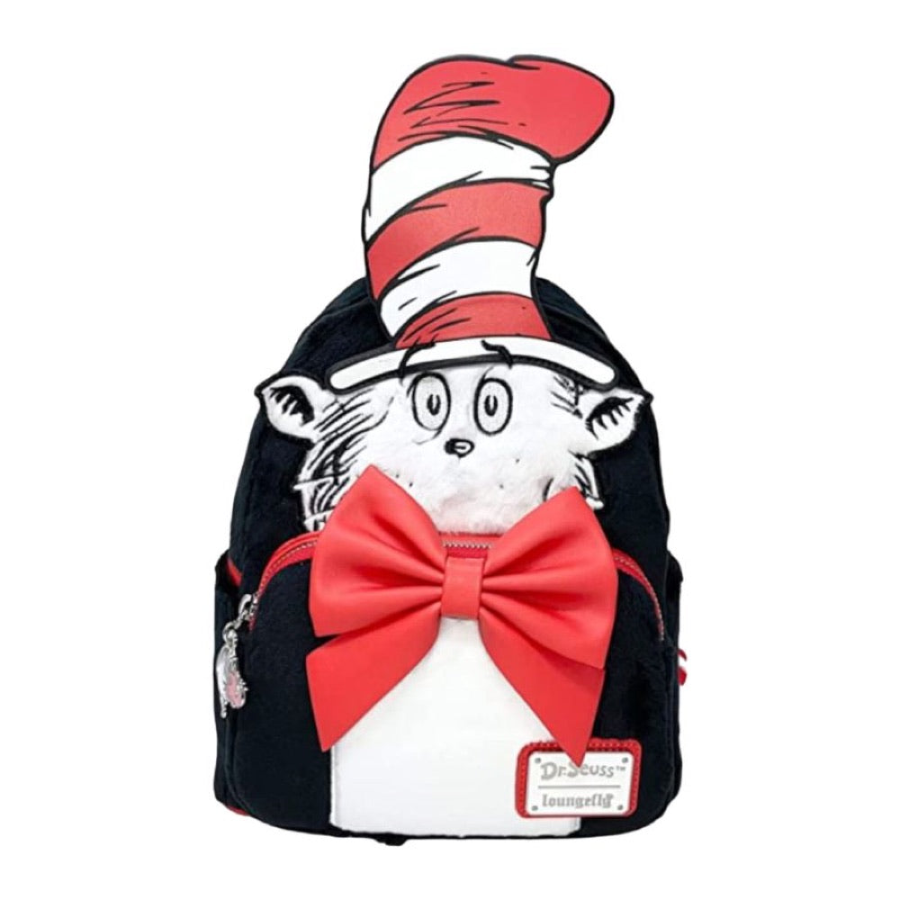 Dr Seuss – Cat in the Hat Faux Fur Cosplay Backpack [RS]