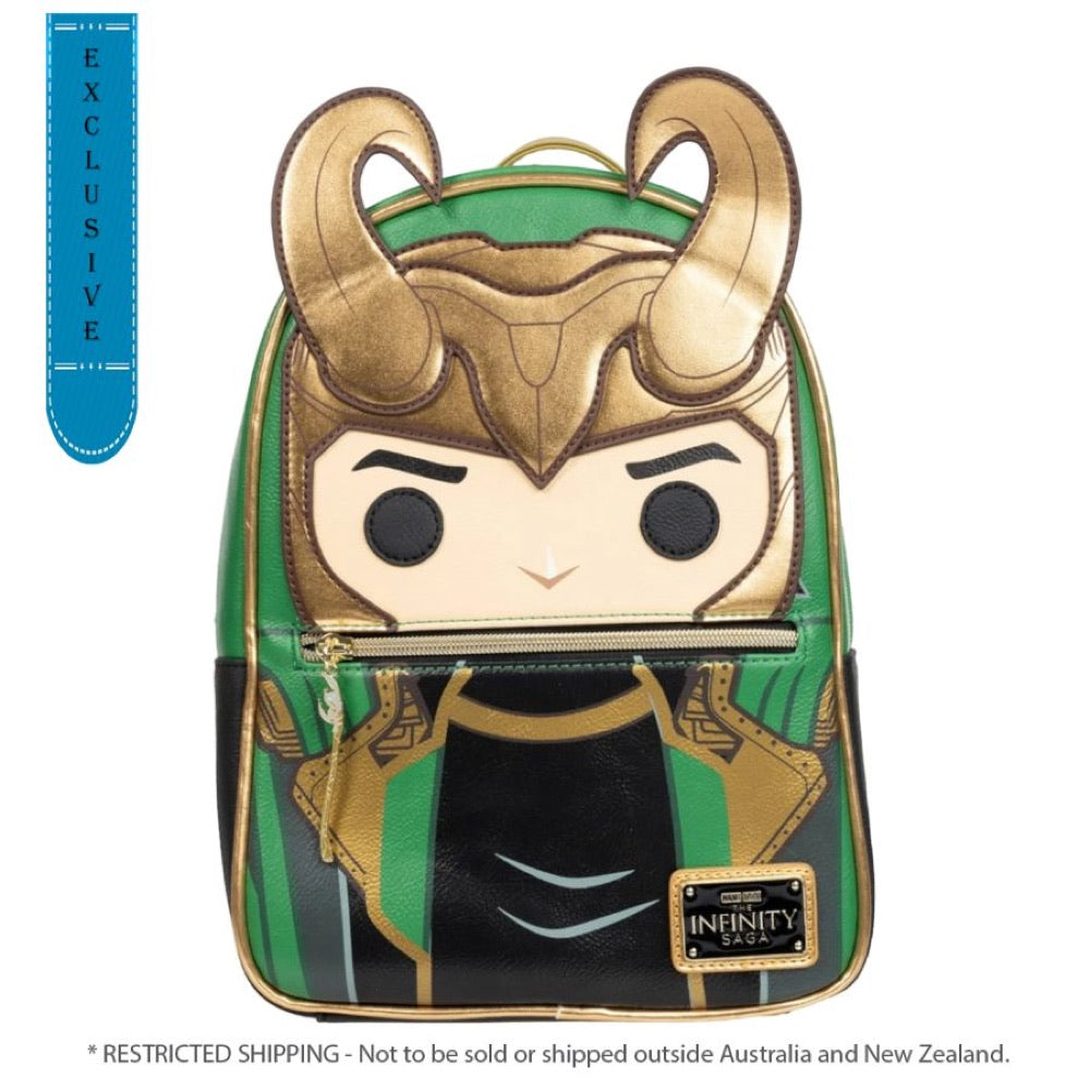 Marvel Comics – Loki Pop! by Loungefly US Exclusive Mini Backpack [RS]