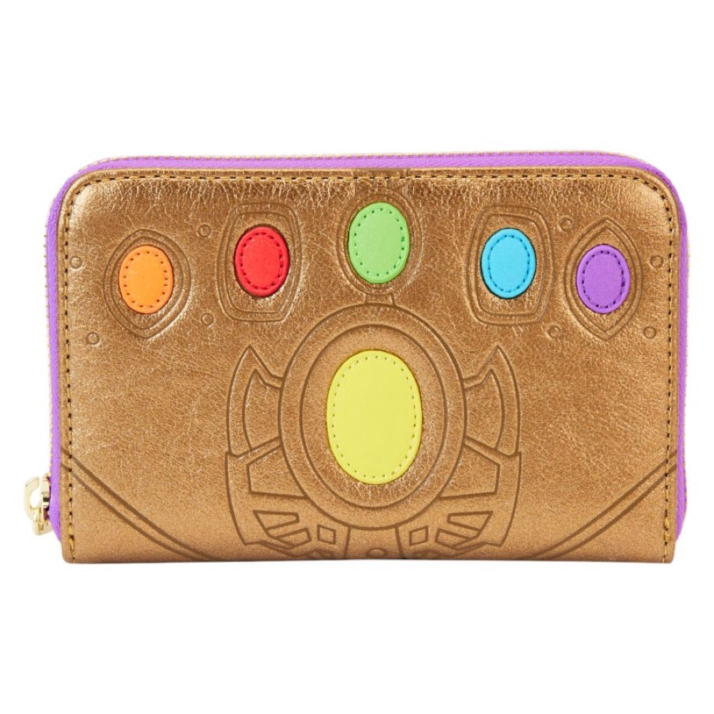 Marvel Comics – Thanos Gauntlet Metallic Zip Around Wallet