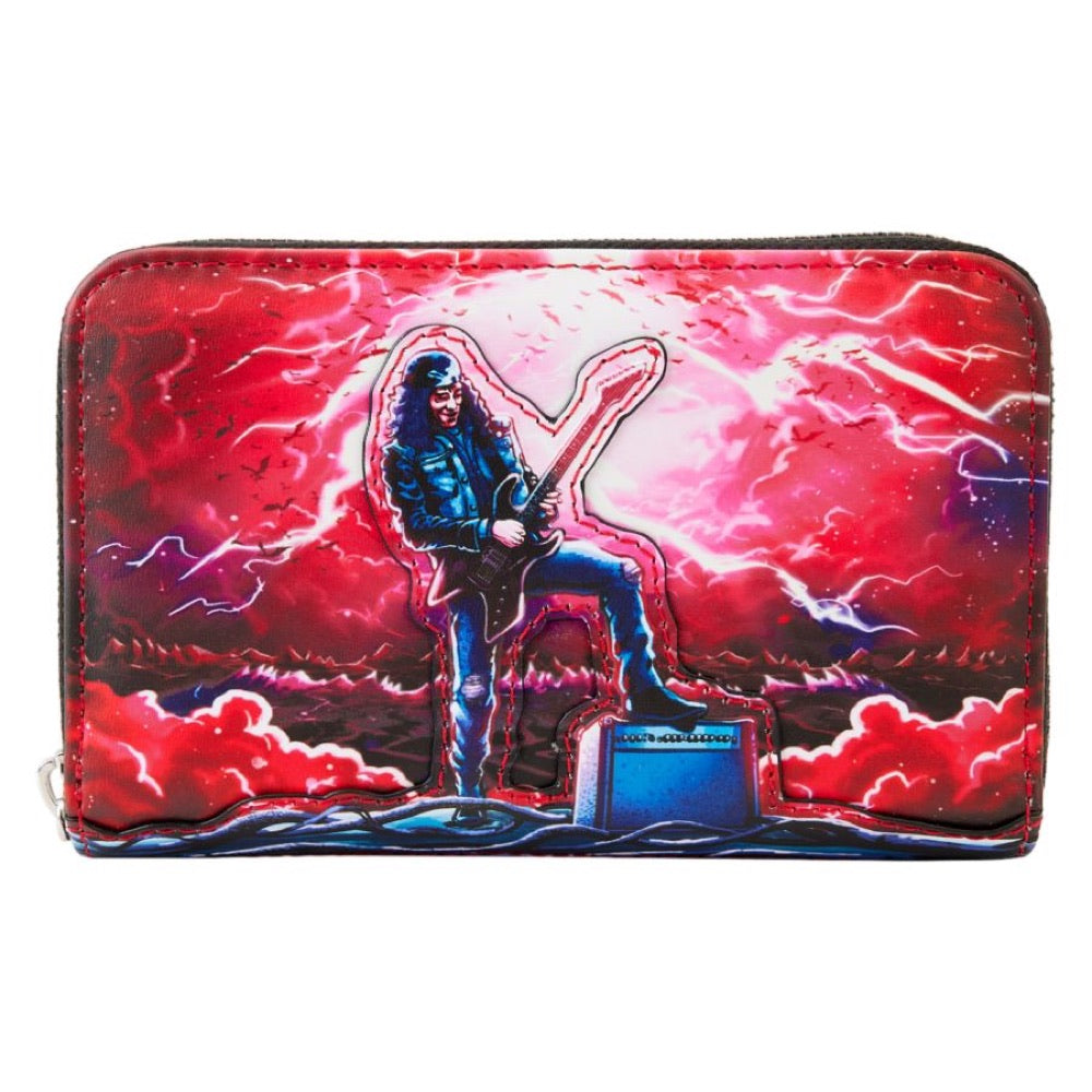 Stranger Things – Eddie Munson Tribute Glow Zip Around Wallet