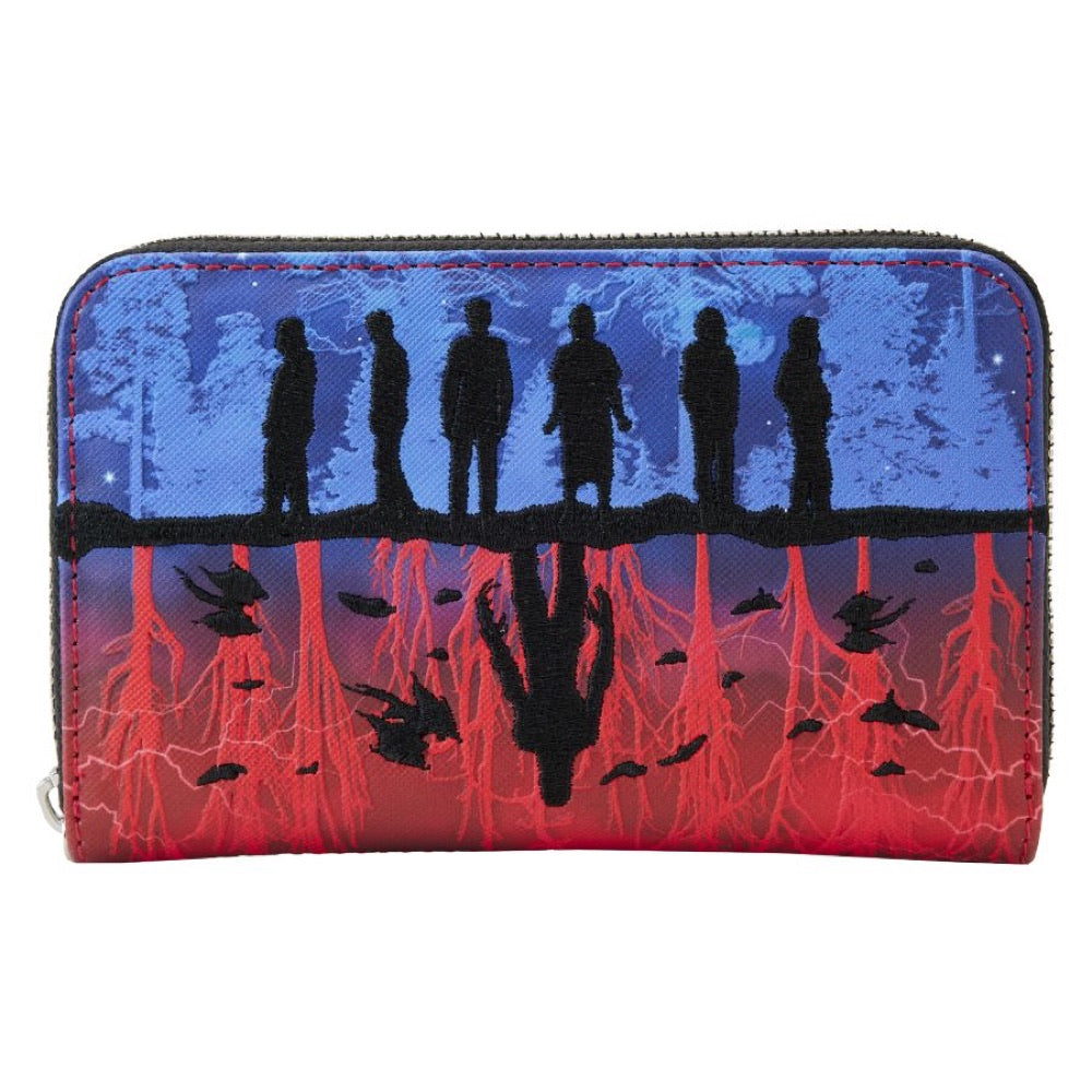 Stranger Things – UpsideDown Shadows Zip Wallet