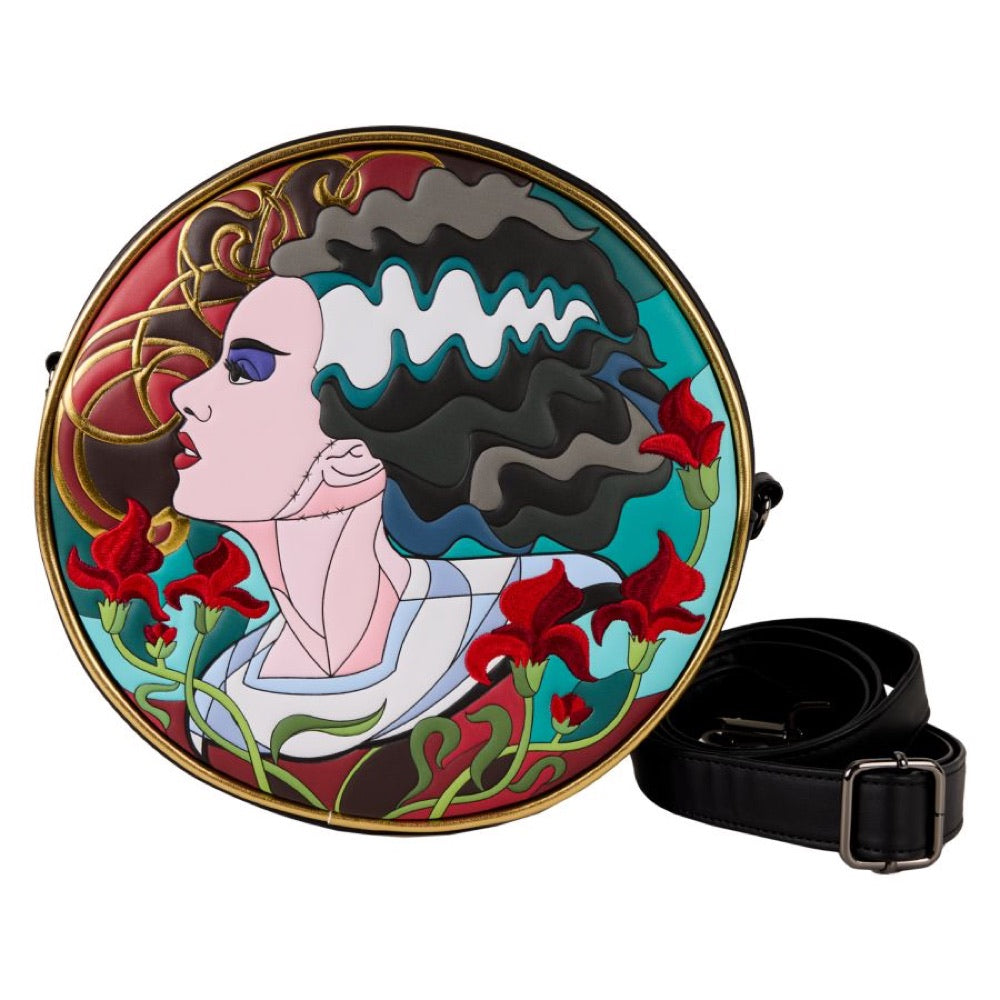 Universal Monsters – The Bride of Frankenstein Stained Glass Crossbody Bag