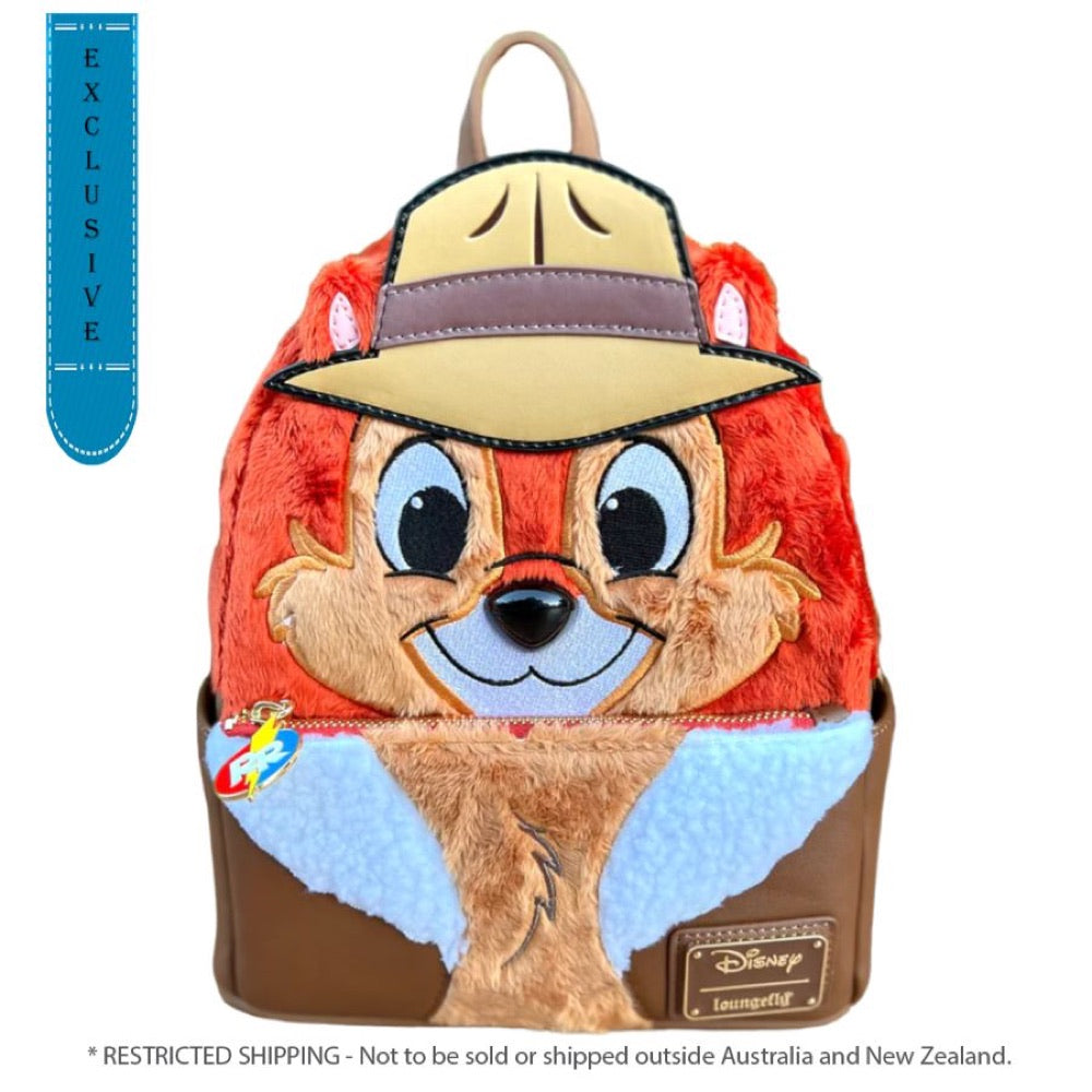 Chip ‘n Dale: Rescue Rangers – Faux Fur Chip US Exclusive Cosplay Mini Backpack[RS]
