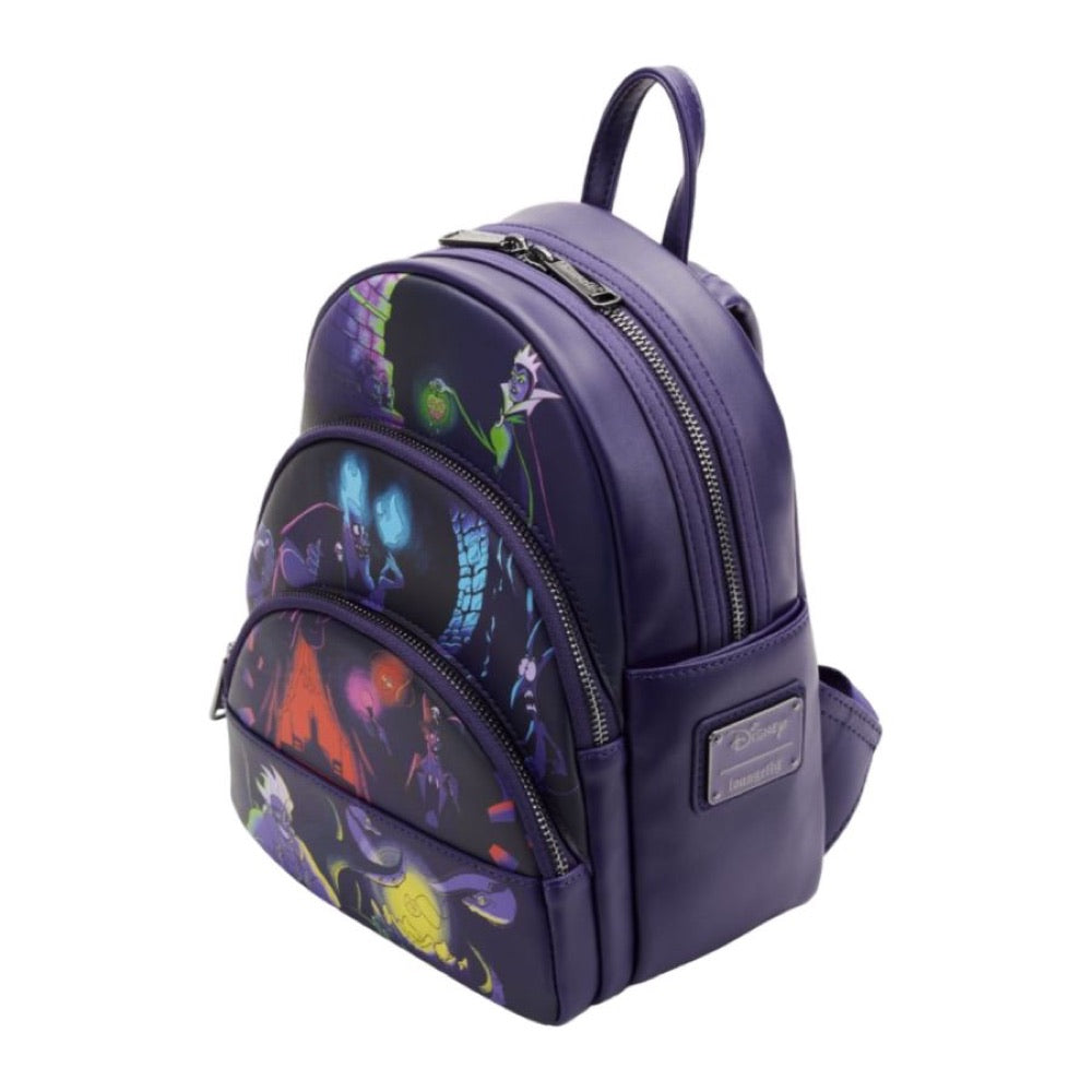 Disney Villains – Triple Pocket Glow Mini Backpack