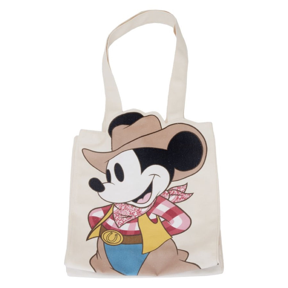 Disney – Western Mickey Canvas Tote Bag