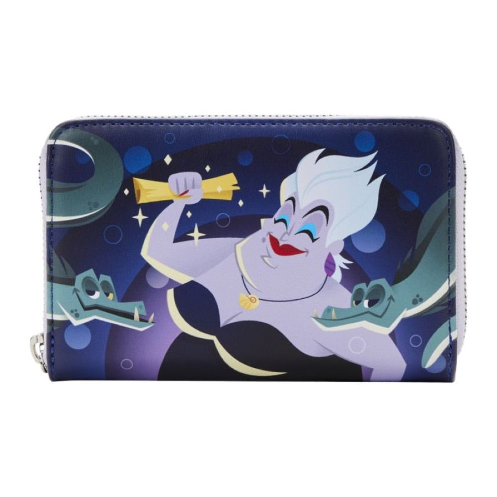 The Little Mermaid (1989) – Ursula Lair Glow Zip Around Purse