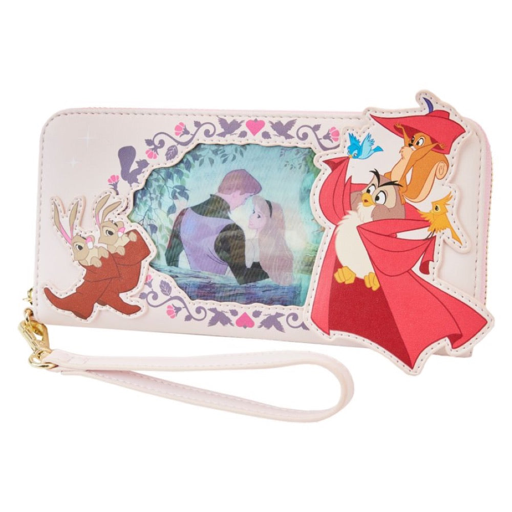 Sleeping Beauty – Princess Lenticular Series Wristlet Wallet