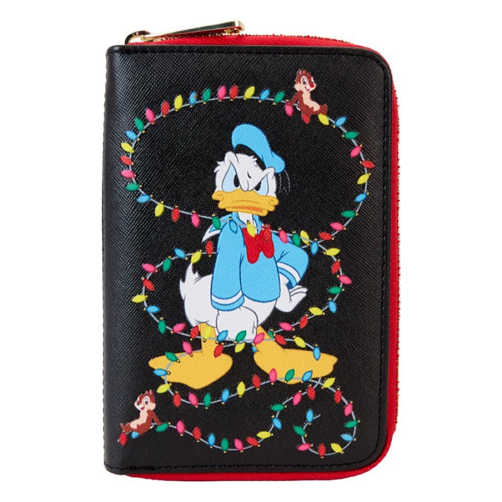 Disney – Donald wrapped in Lights Zip Wallet