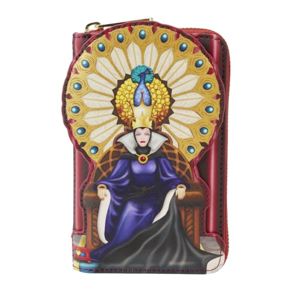 Snow White (1937) – Evil Queen Throne Zip Around Wallet