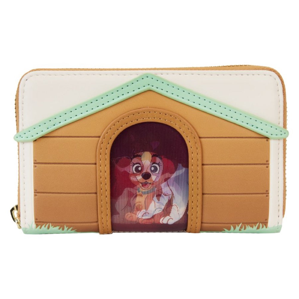 Disney – I Heart Disney Dogs Lenticular Zip Wallet