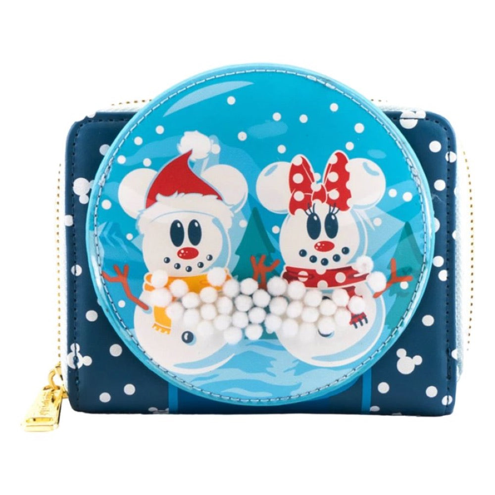 Disney – Mickey Mouse Snowman Snow Globe Purse