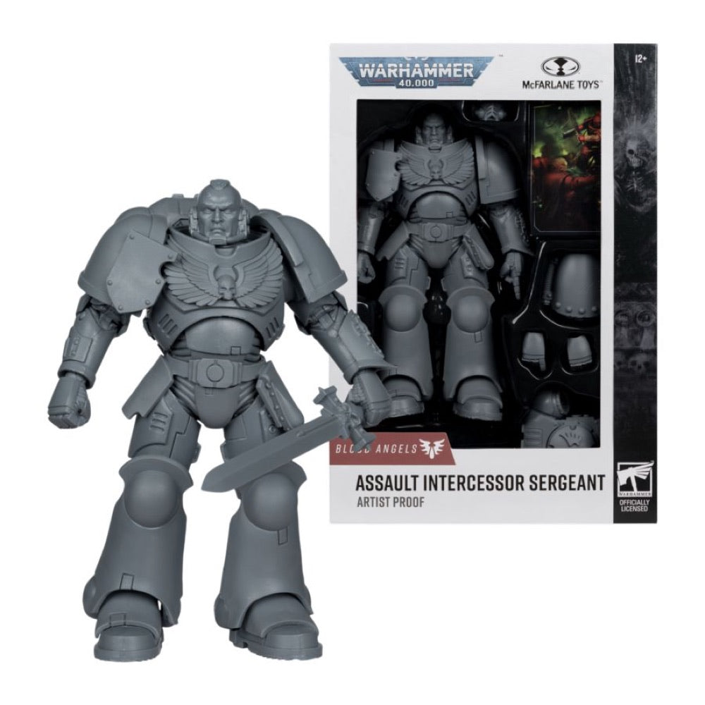 Warhammer 40,000 – Blood Angel Assault Intercessor Sergeant (Artist Proof) 7″ Action Figure