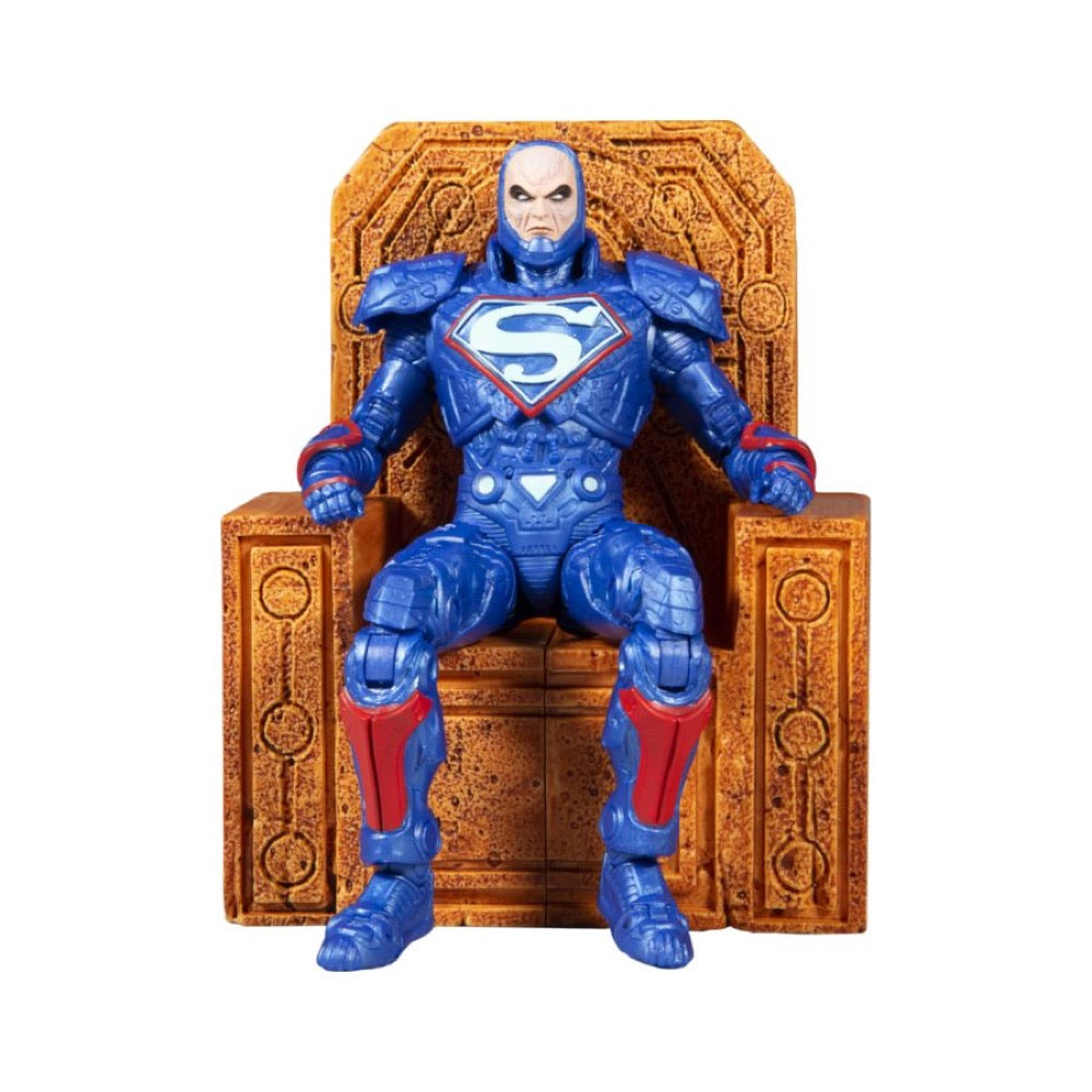 DC – Luthor Power Suit BU w/Throne 7″ Figure