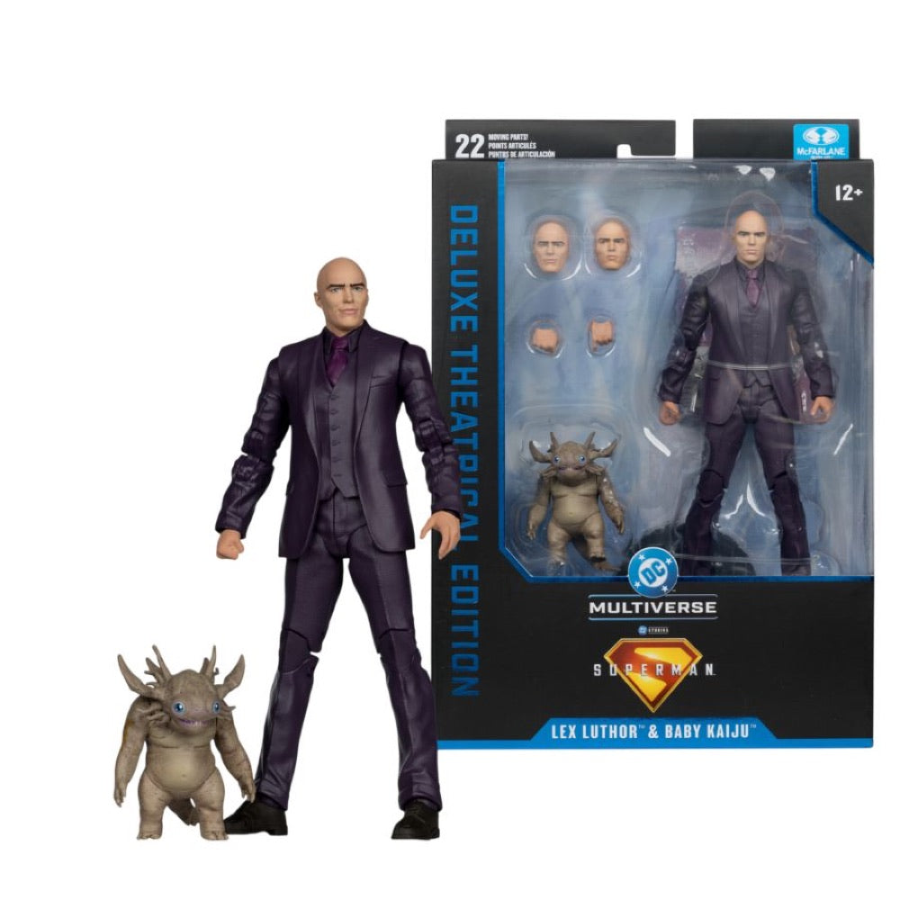 Superman (2025) – Lex Luthor & Baby Kaiju 7″ Deluxe Figure