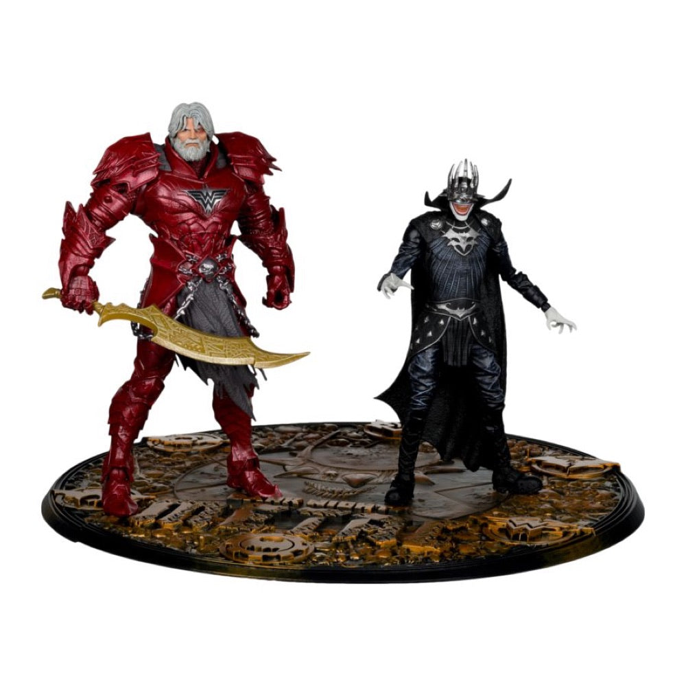 DC Comics – Batman Who Laughs #4 (Knight Armor) & The Merciless (Dark Multiverse) 2-Pack