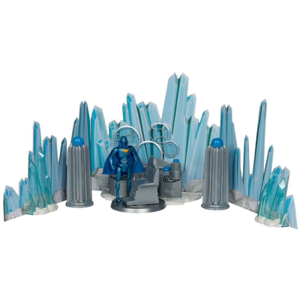 Superman (2025) – Fortress Of Solitude with Superman Robot #4 Figure Gold Label Playset