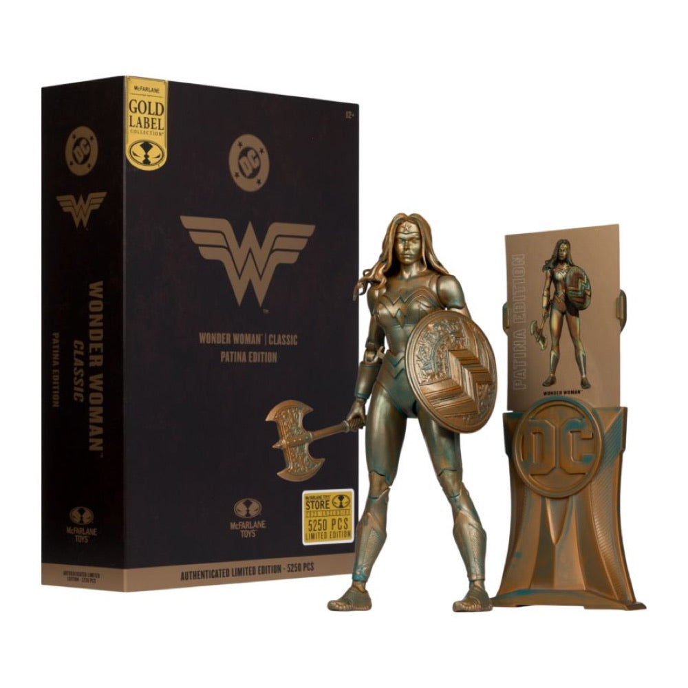 DC Multiverse – Wonder Woman (Classic) (Patina)(Gold Label) 7″ Figure