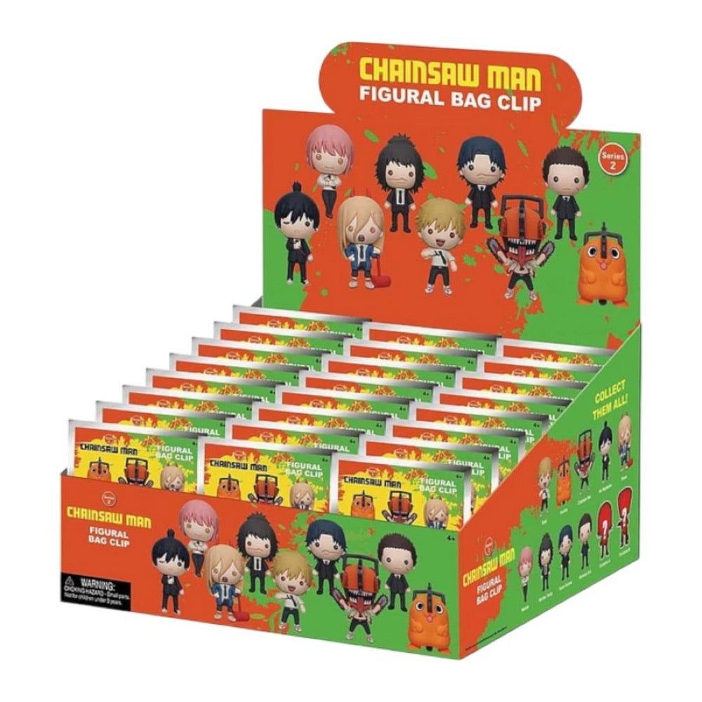 Chainsaw Man – 3D PVC Bag Clips Blind Bag 24ct CDU (Series 2)