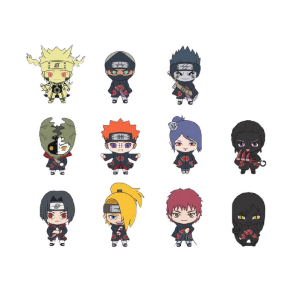 Naruto – 3D PVC Bag Clips S7 Blind Bag (Display of 24)