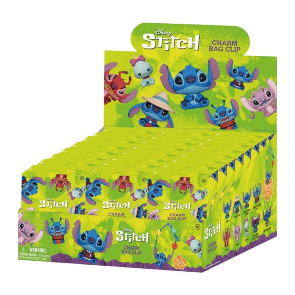Lilo & Stitch – 3D Charm Bag Clip Blind Bag (Display of 24)