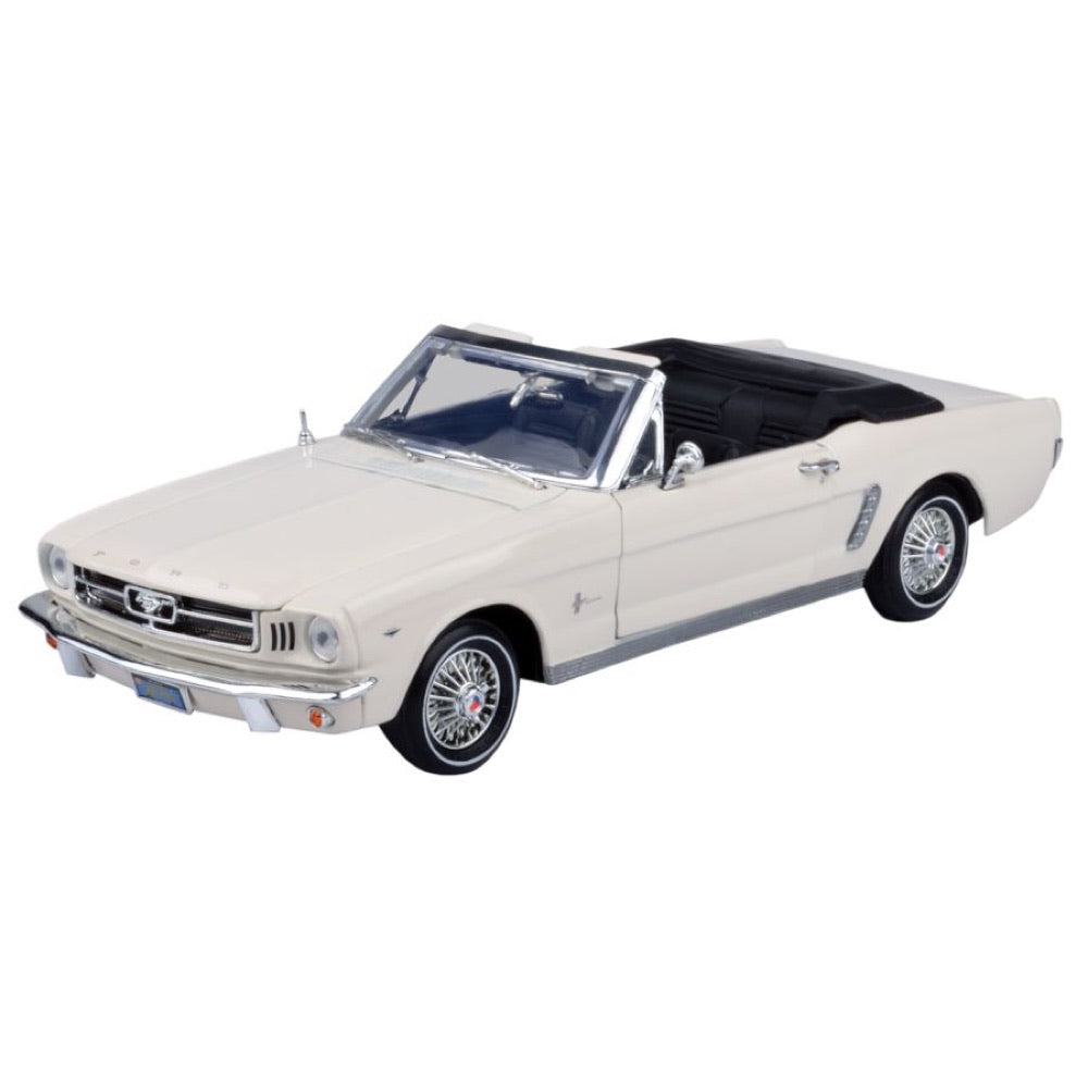 Timeless Legends – 1964 1/2 Ford Mustang (Convertible) [White] 1:18 Scale Diecast Vehicle