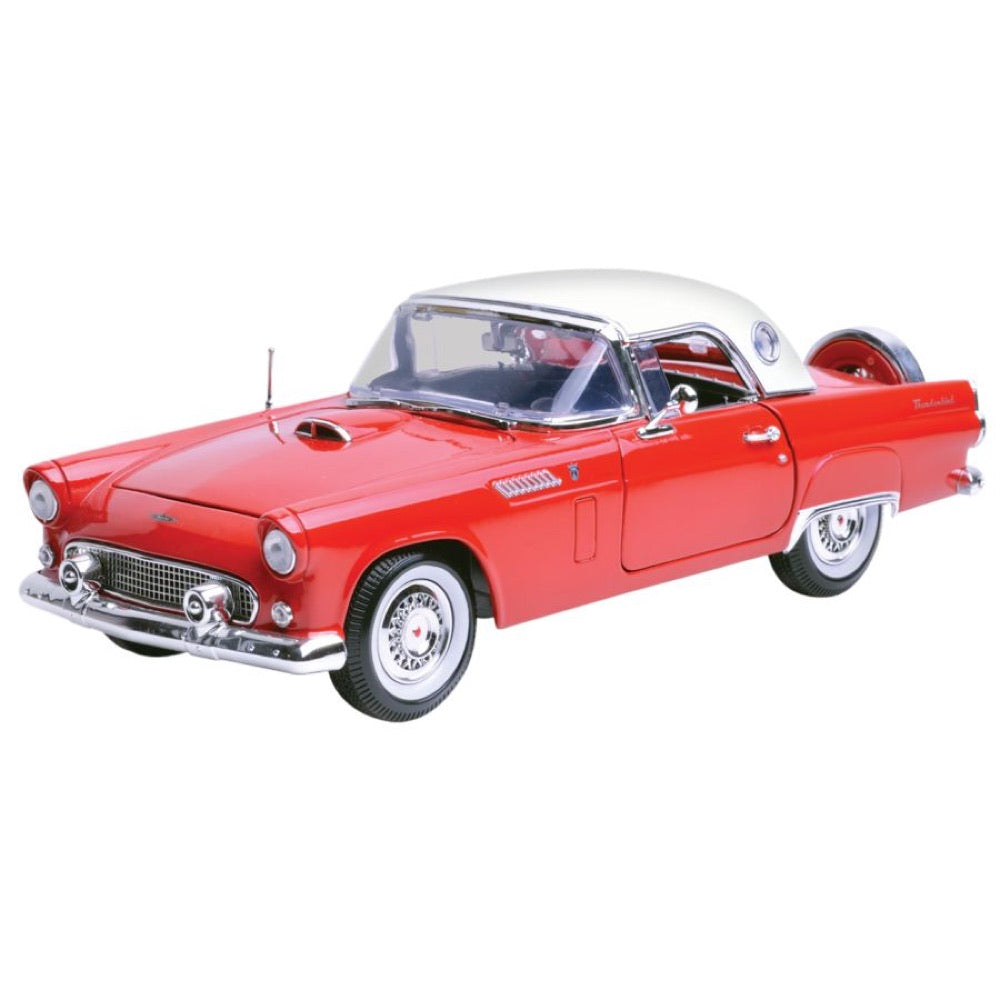 Timeless Legends – 1956 Ford Thunderbird (Hard Top) [Red] 1:18 Scale Diecast Vehicle