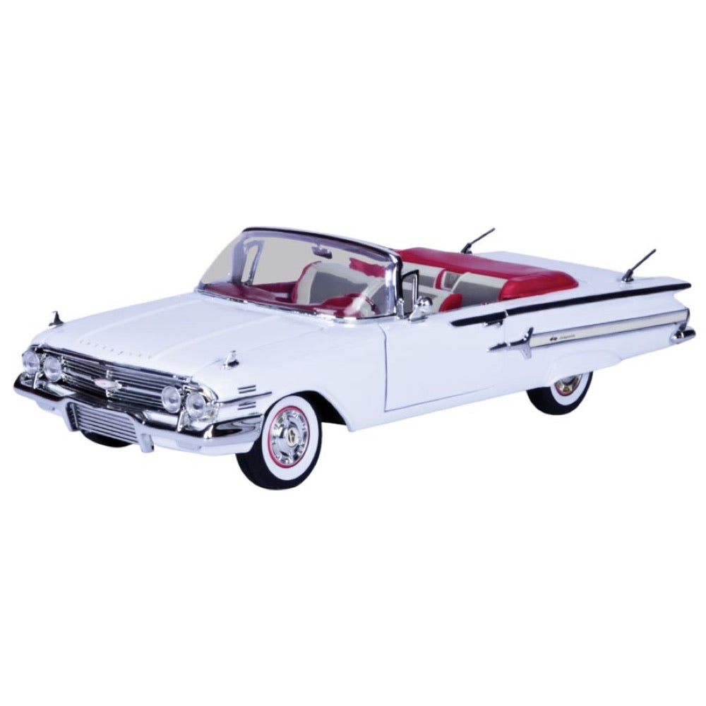 Timeless Legends – 1960 Chevrolet Impala [White] 1:18 Scale Diecast Vehicle