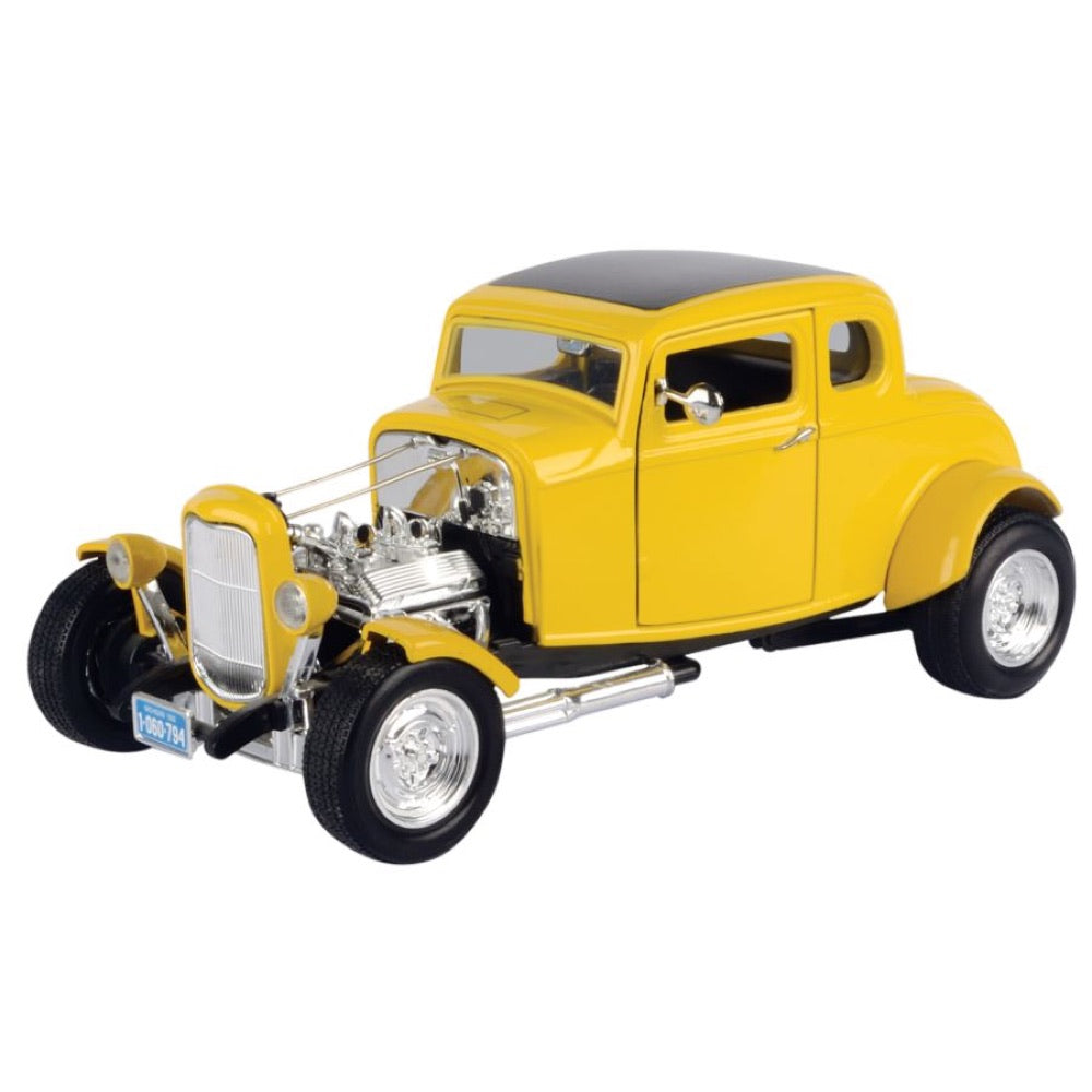 Timeless Legends – 1932 Ford Hot Rod [Yellow] 1:18 Scale Diecast Vehicle