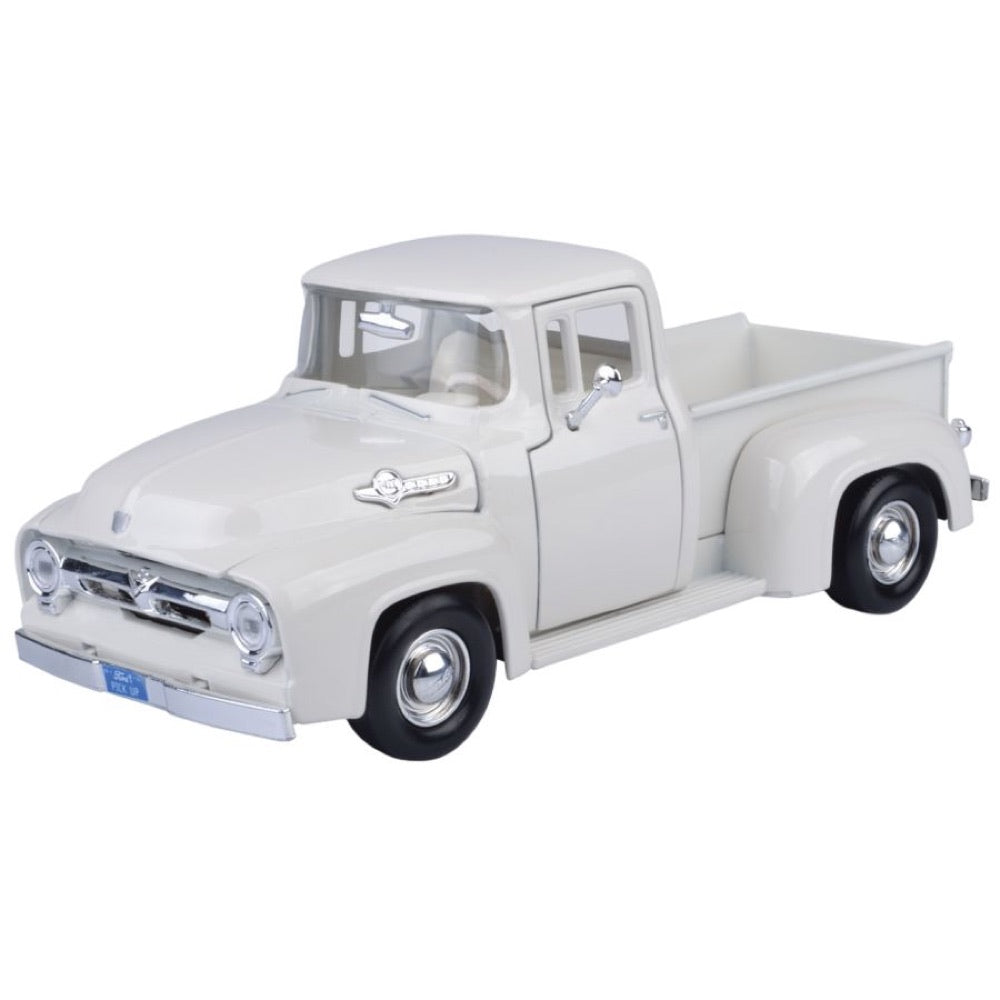Timeless Legends – 1:24 Scale 1956 Ford F-100 Pickup [White]