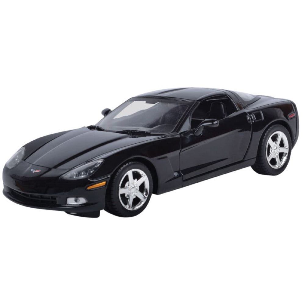 Timeless Legends – 2005 Corvette C6 [Black] 1:24 Scale Diecast Vehicle