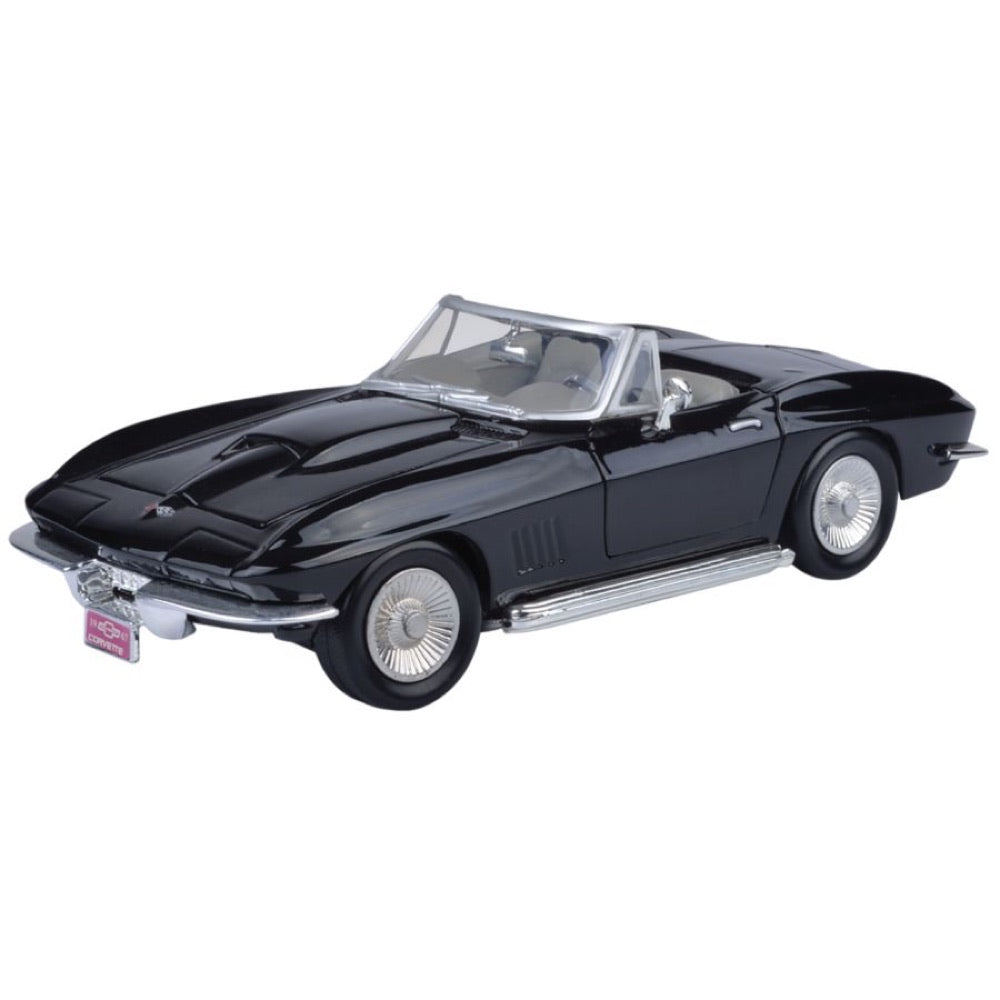 Timeless Legends – 1967 Corvette [Black] 1:24 Scale Diecast Vehicle
