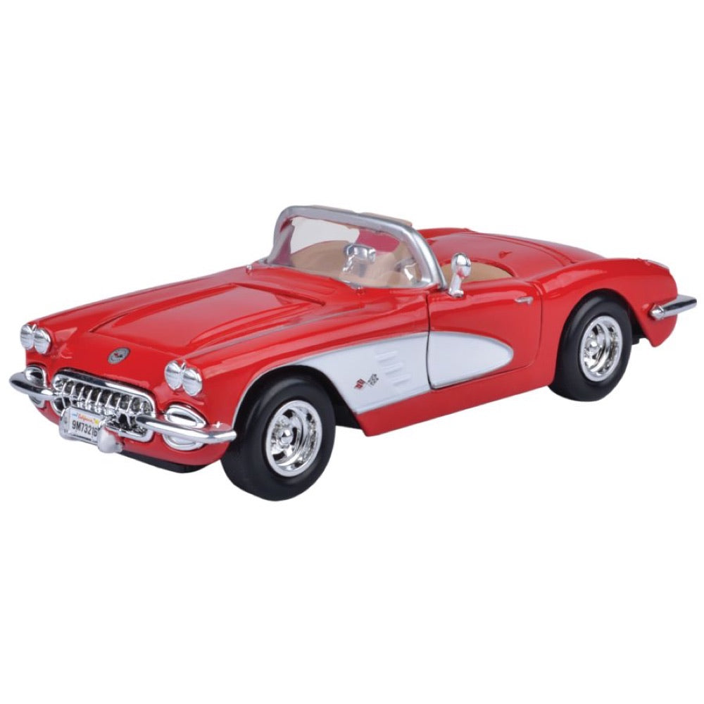 Timeless Legends – 1959 Corvette [Red] 1:24 Scale Diecast Vehicle