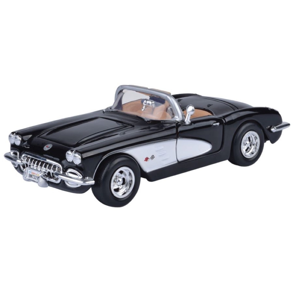 Timeless Legends – 1959 Corvette [Black] 1:24 Scale Diecast Vehicle