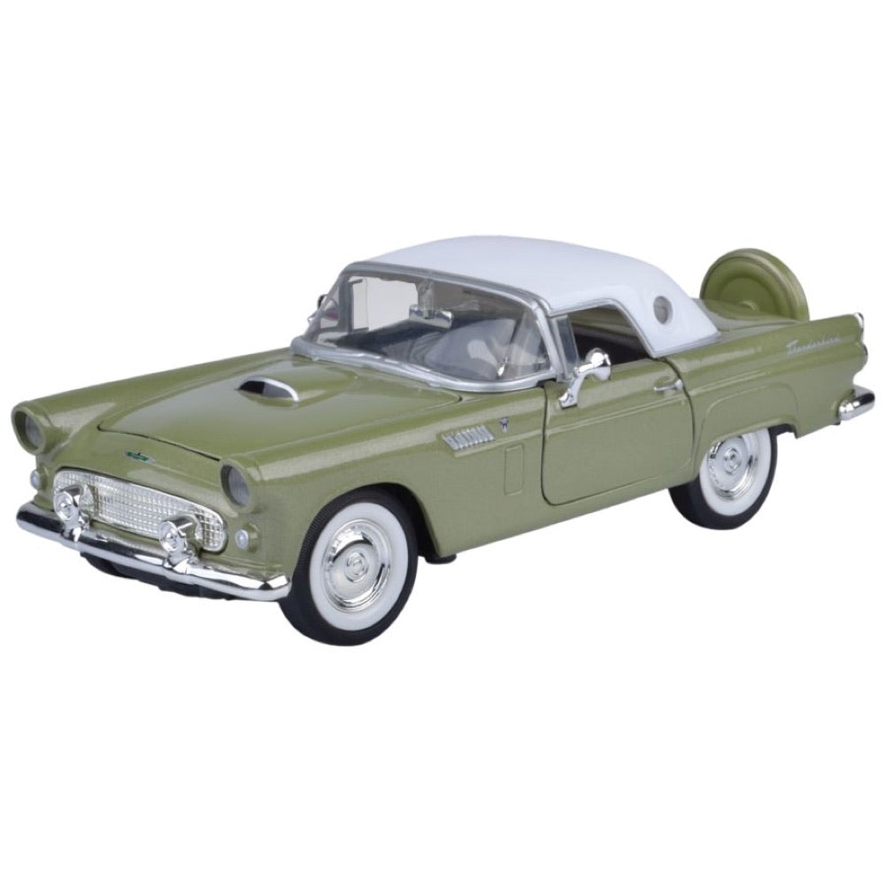 Timeless Legends – 1956 Ford Thunderbird (Hardtop) [Green] 1:24 Scale Diecast Vehicle