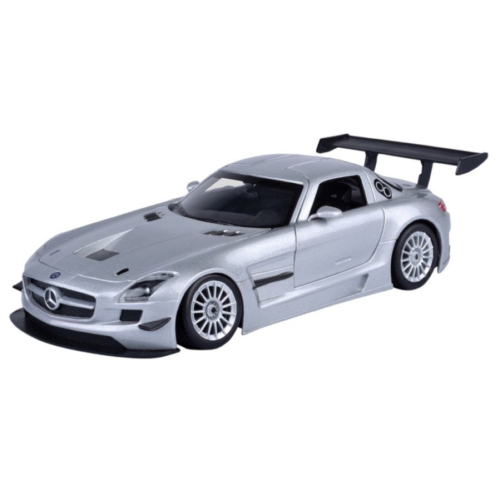 Timeless Legends – Mercedes-Benz Sls Amg GT3 [Silver] 1:24 Scale Diecast Vehicle