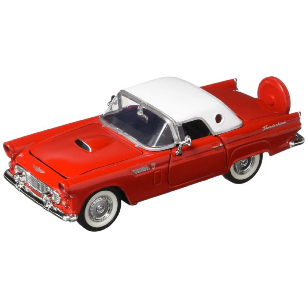 Timeless Legends – 1956 Ford Thunderbird (Hardtop) [Red] 1:24 Scale Diecast Vehicle