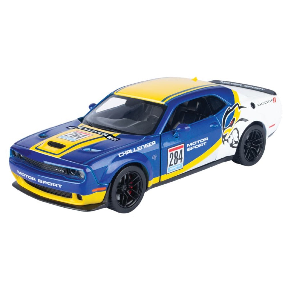 GT Racing – 2018 Dodge Challenger Hellcat Widebody 1:24 Scale Diecast Vehicle