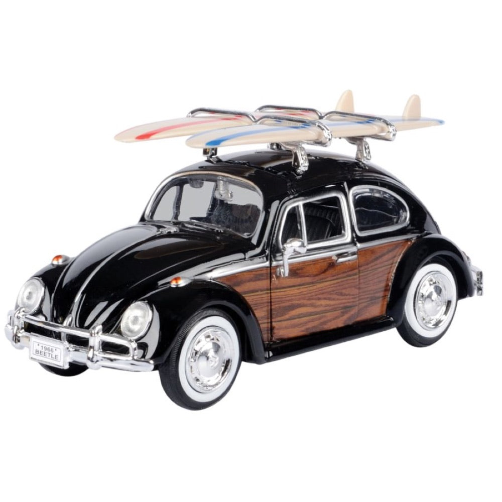Volkswagen Collection – VW Beetle W/Surfboard 1:24 Scale Diecast Vehicle