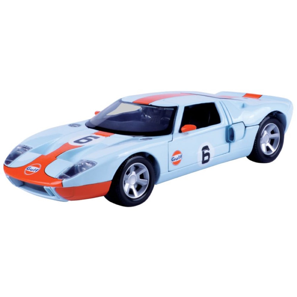Gulf Collection – Ford GT Concept With Gulf Livery 1:24 Scale Diecast Vehicle
