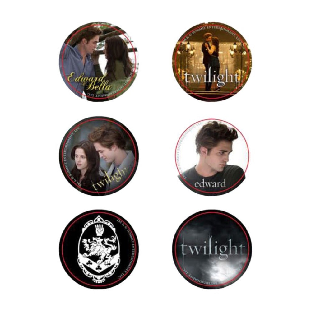 Twilight – Pin Set of 6 Style B Cullen Crest