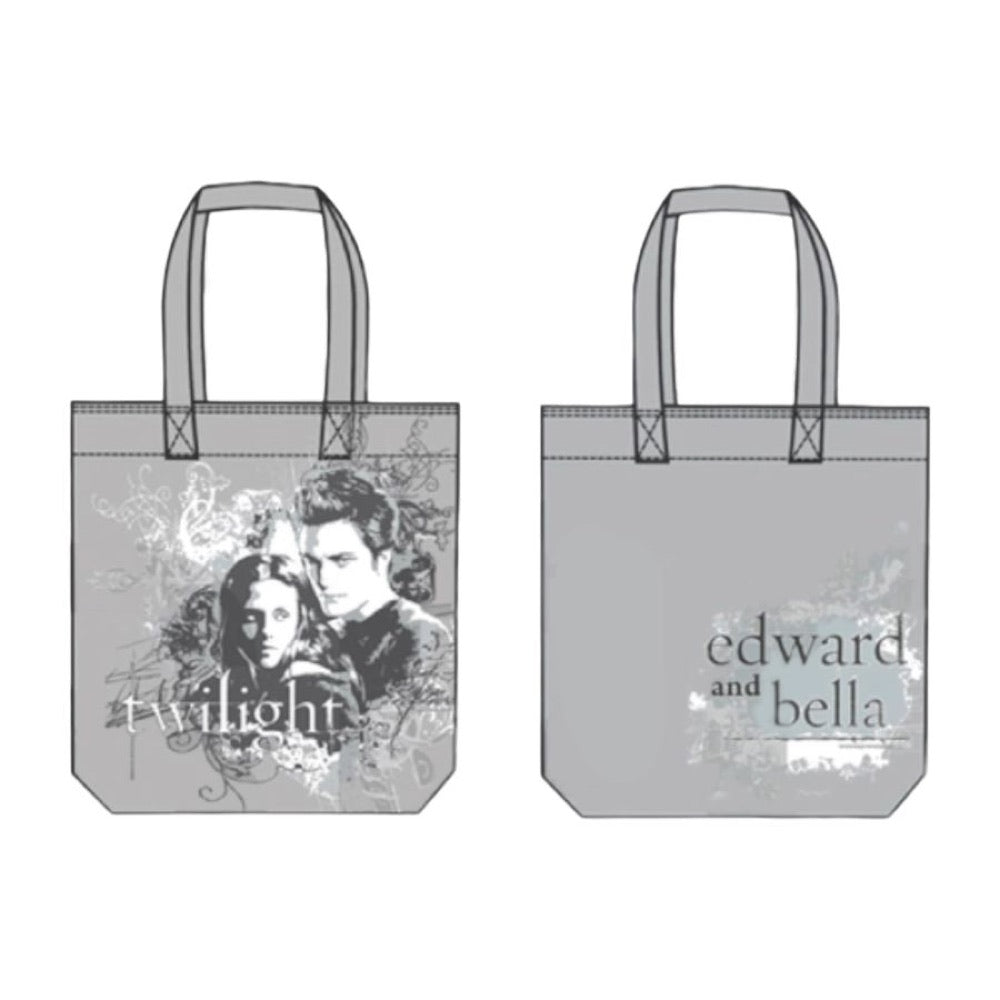 Twilight – Tote Bag Edward & Bella (Vector Grey)