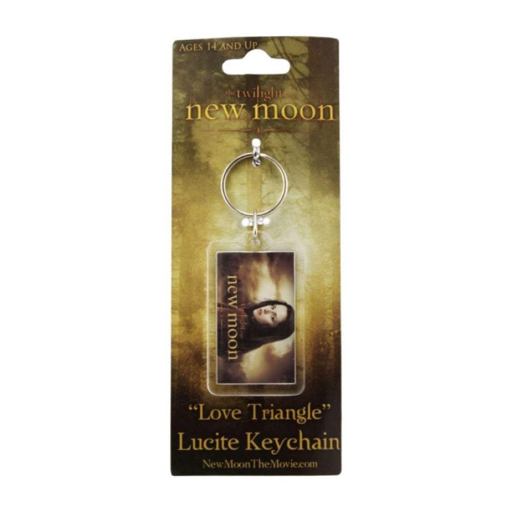 The Twilight Saga: New Moon – Lucite Keychain Love Triangle