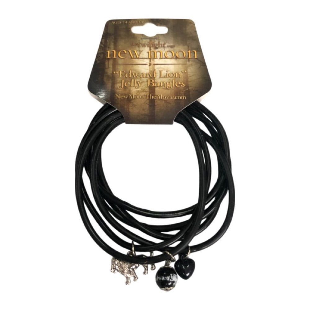 The Twilight Saga: New Moon – Jewellery Jelly Bangle with Charms Edward