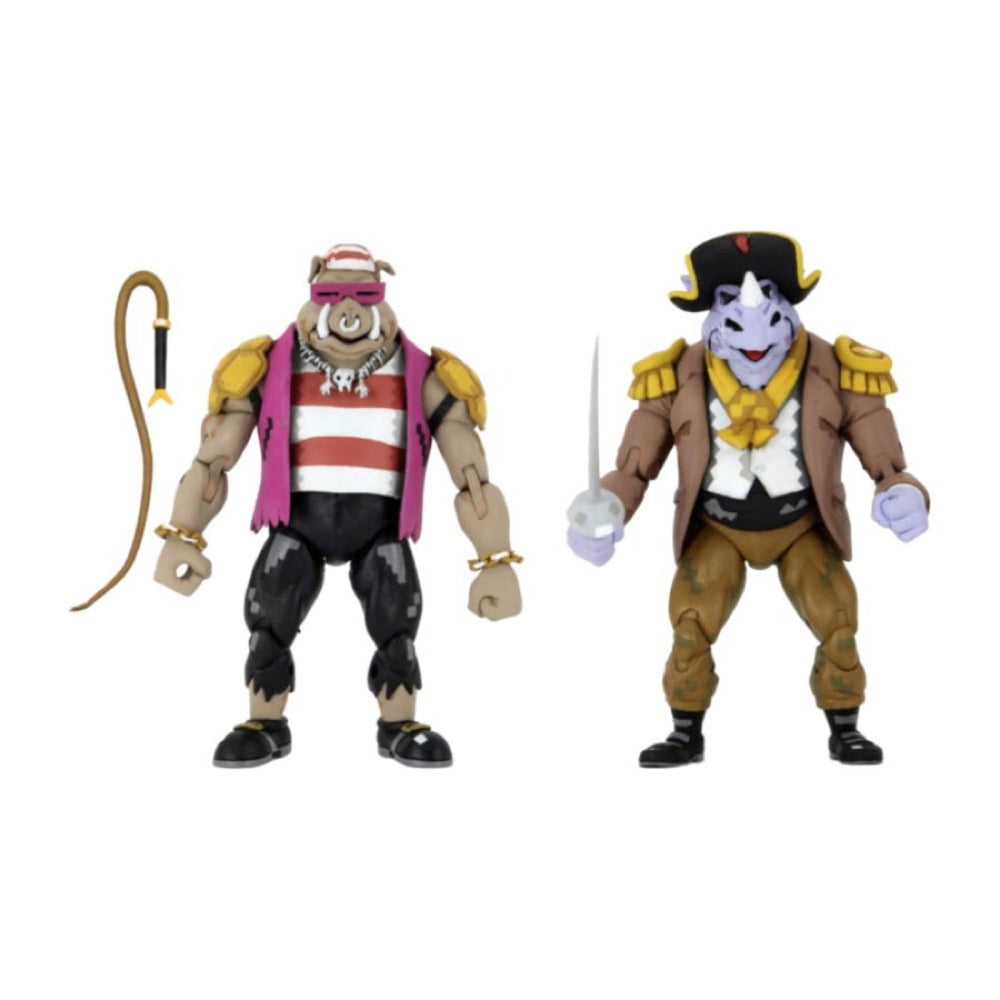 Teenage Mutant Ninja Turtles: Turtles in Time – Pirate Rocksteady & Bebop Action Figure 2-pack
