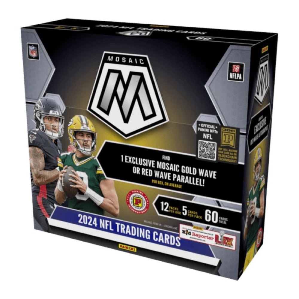 NFL – 2024 Mosaic Football International Version Cards (Display of 12)