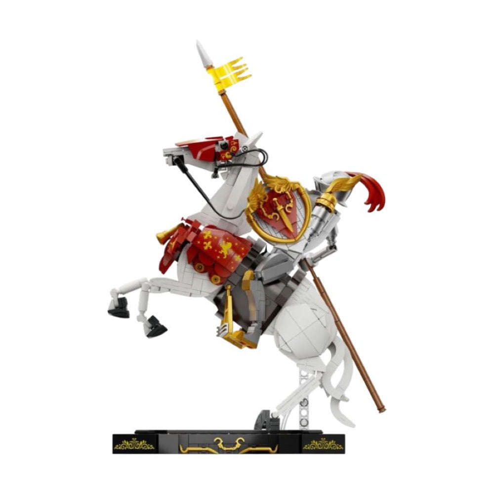 Warrior Series – Medieval Knight on Horse Construction Set (905 Pieces)