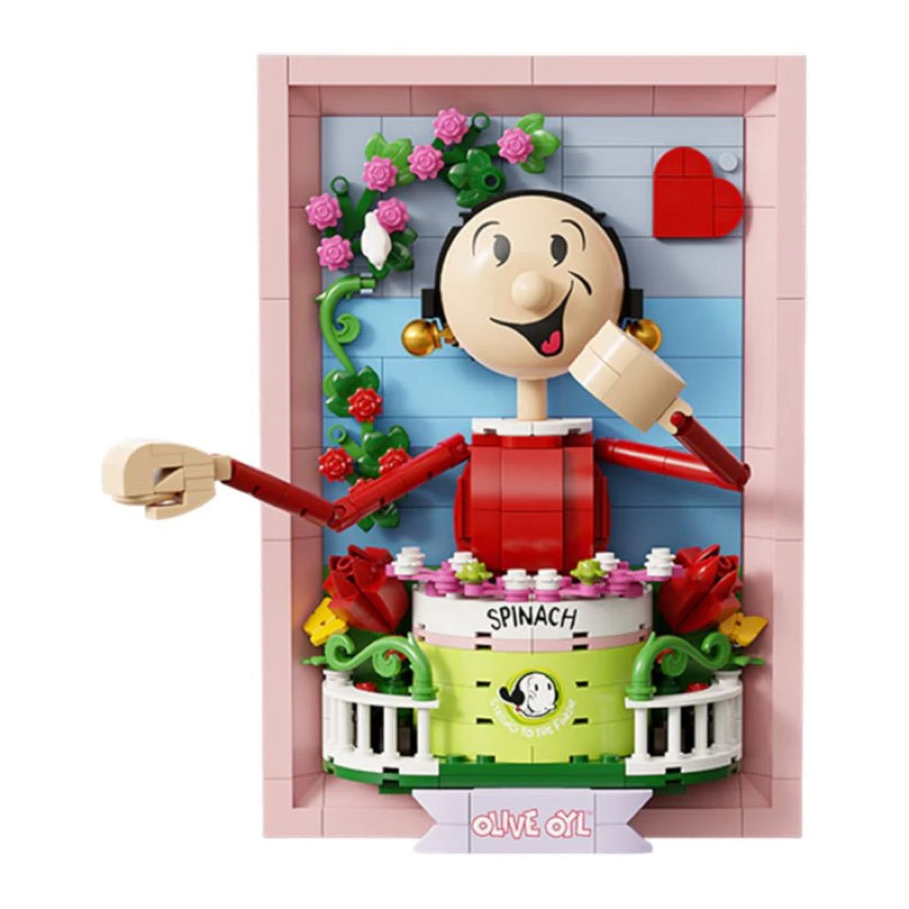 Popeye – Olive 3:D Portrait (348 Piece Kit)