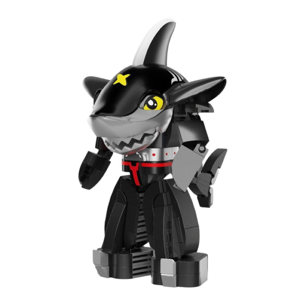 B-Robo Kubatack – Sharkler Figure Construction Set (245 Piece Kit)