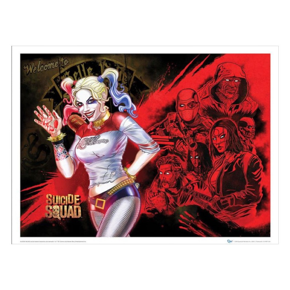 Suicide Squad (2016) – Harley’s Heroes Art Print